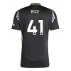 Maglia ufficiale Arsenal Rice 41 Trasferta 2024-25 per Bambino